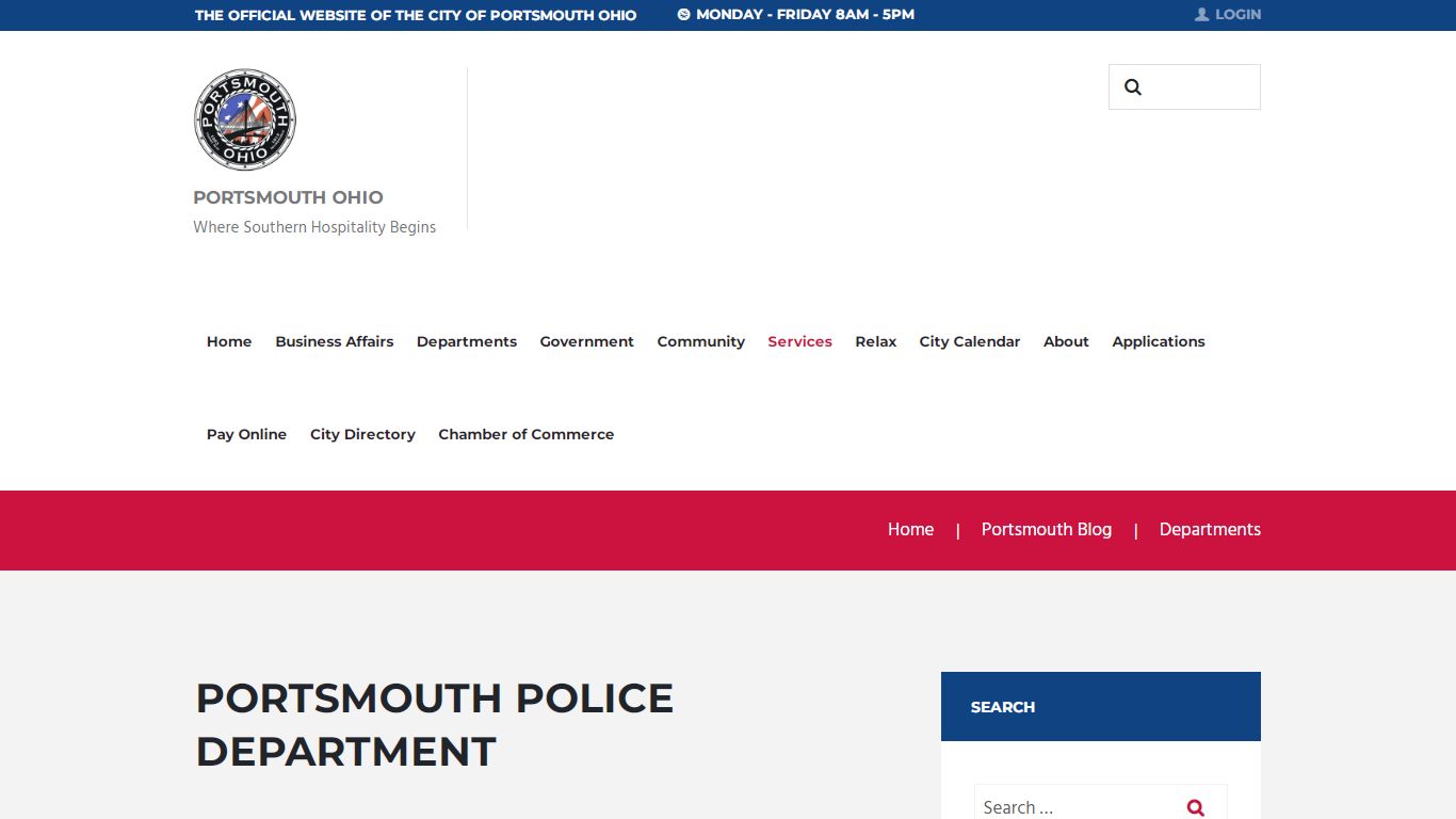 Portsmouth Police Department – The City of Portsmouth Ohio